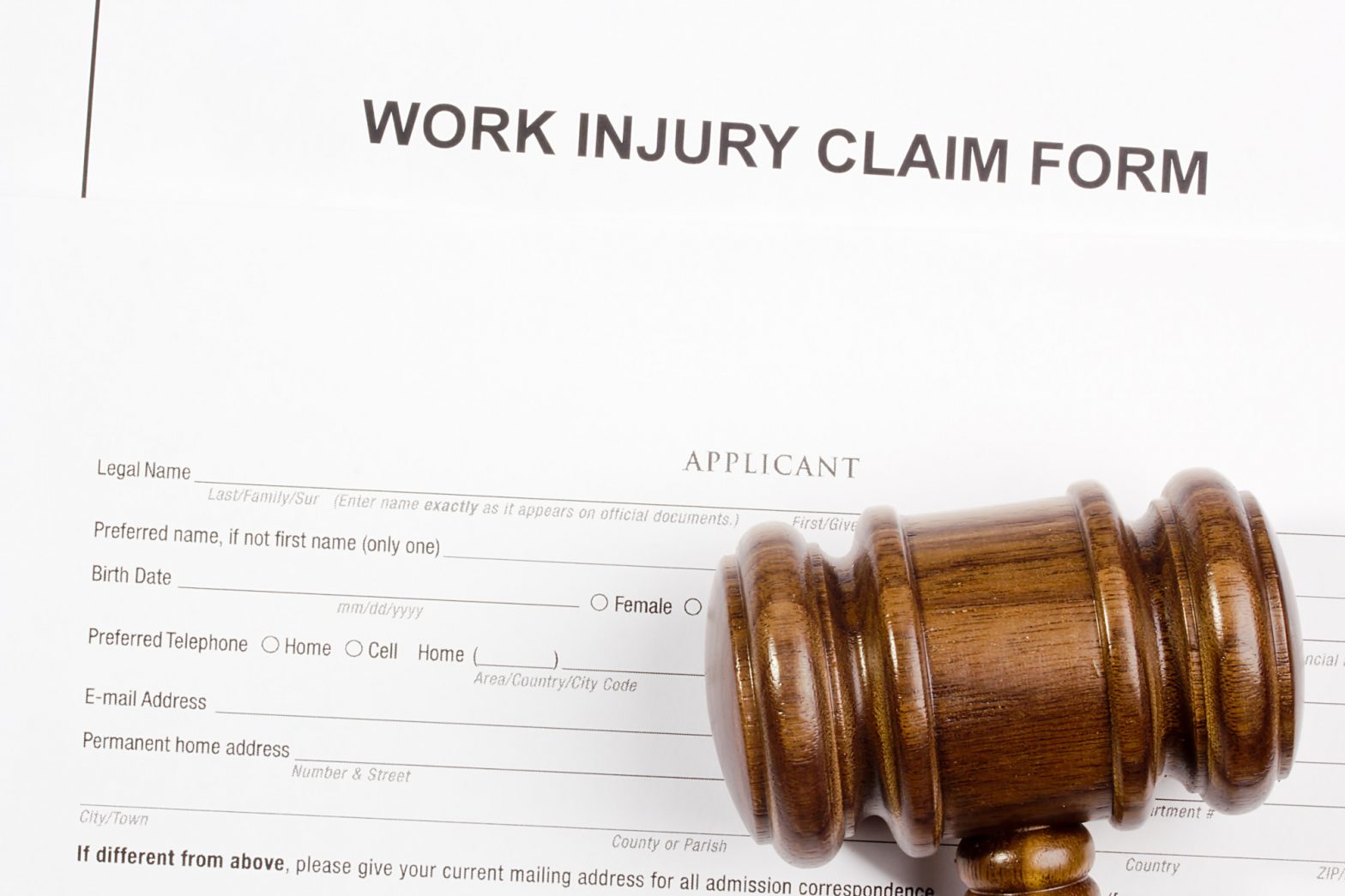 filing a workers compensation claim